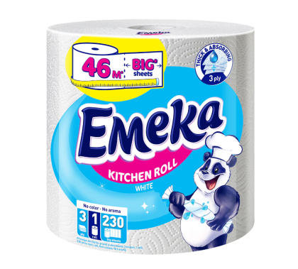 Кухненска хартия 1 брой Емека Jumbo White