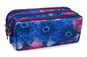 Ученически несесер с три ципа COOLPACK - PRIMUS - PINK MAGNOLIA