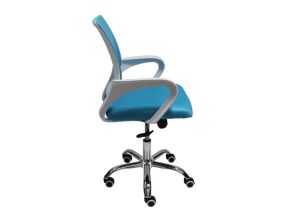 Ергономичен работен стол Lori White - Аква