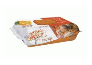 МОКРИ КЪРПИ SLEEPY ПОРТОКАЛ, 120БР