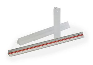 Мащабна линия  WEDO ARCHITECT SILVER  алуминиева 5255101