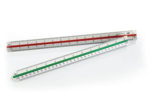 Мащабна линия  WEDO ARCHITECT SILVER  алуминиева 5255101