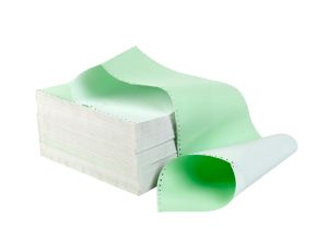 Безконечна принтерна хартия, 240 mm, 11'', 2 пласта цветна 1000 листа