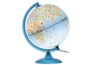 Глобус Сафари светещ 25 см