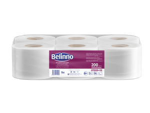 Тоалетна хартия на ролка с централно развиване Т8 200м , 1 бр