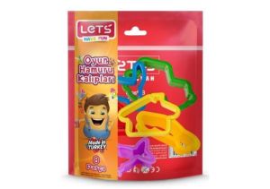 LETS Форми за пластилин 8 бр L8411