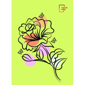Trendy Color тетрадка A5 60 листа момиче спирала
