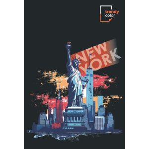 Trendy Color A4 тетрадка за момче 180л спирала ШР 6 теми