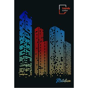 Trendy Color A4 тетрадка за момче 180л спирала ШР 6 теми